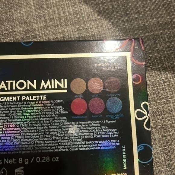 HipDot X SpongeBob Mini Palette&Face Mask - Picture 8 of 8